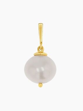 BABYGOLD 14kt gold pearl charm